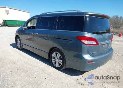 2012 Nissan Quest Le from USA, damaged, VIN JN8AE2KP2C9048986